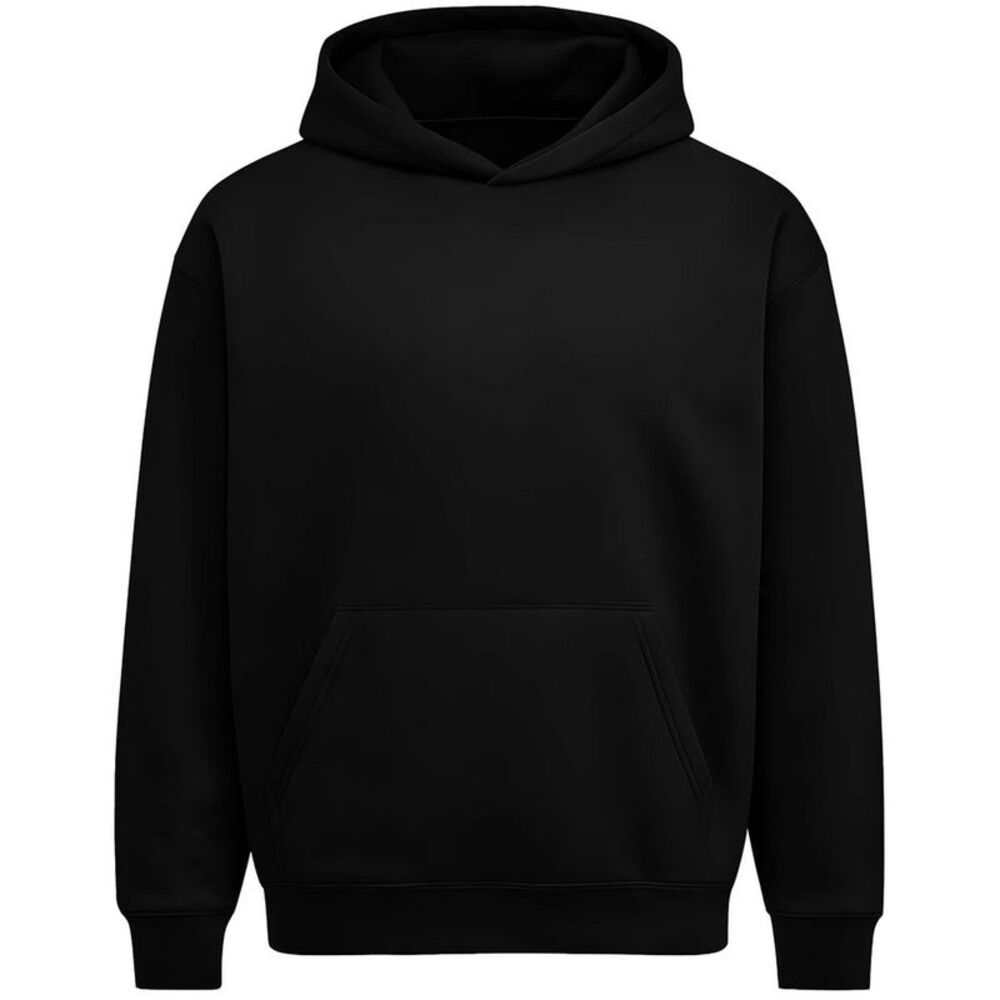 Anthem Mens Plain Hoodie / Black